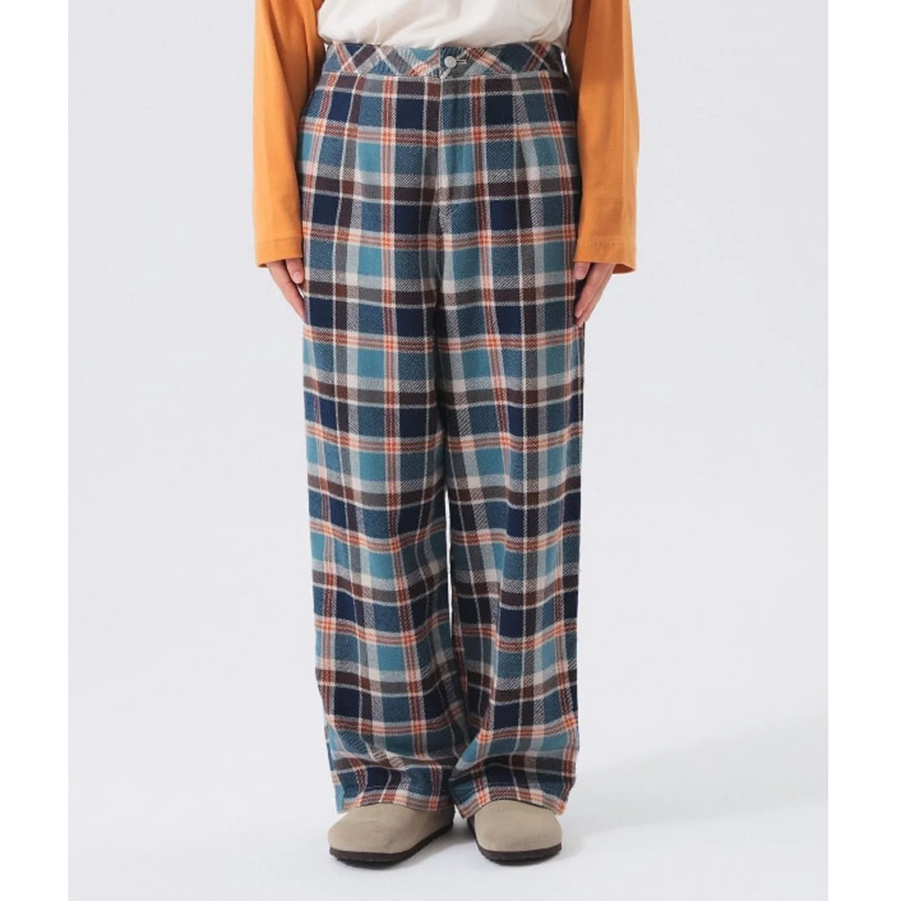 Work Check Easy Pants - Image 3