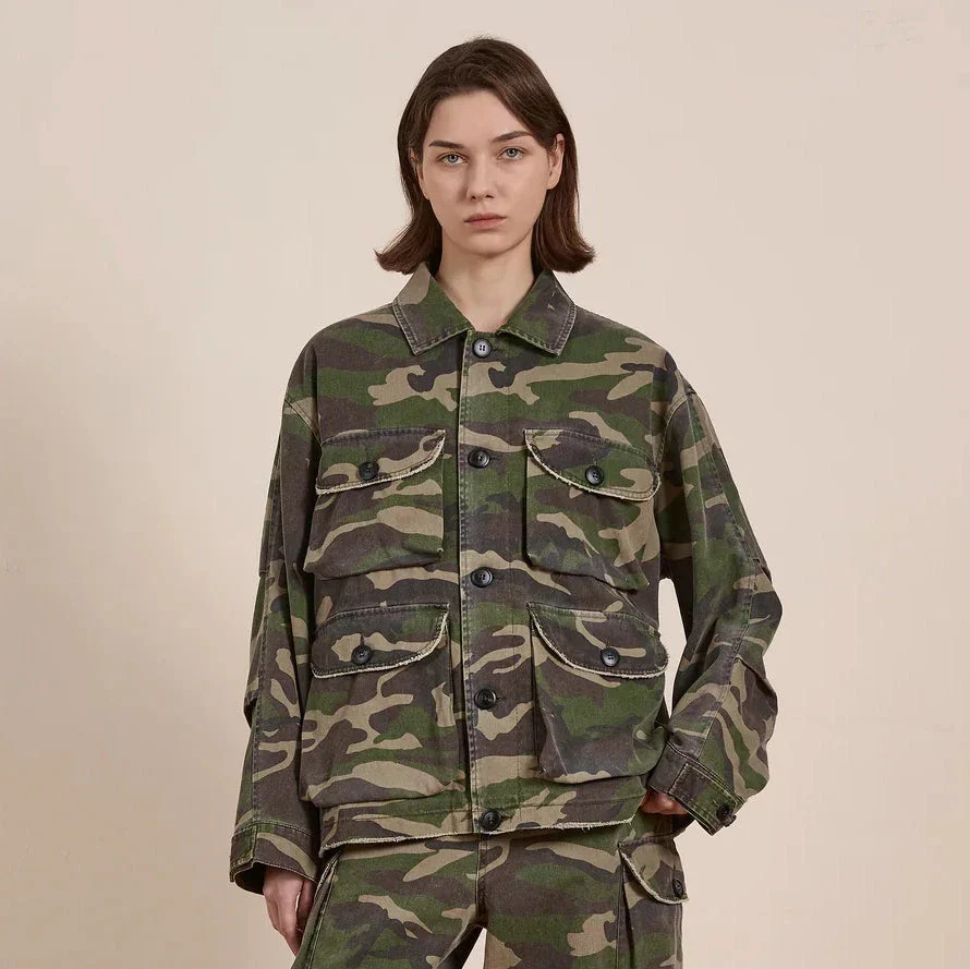 Utility Cargo Jacket | Woodland - Image 3