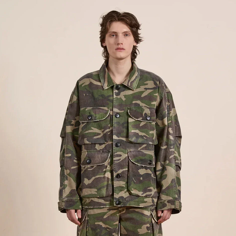 Utility Cargo Jacket | Woodland - Image 4
