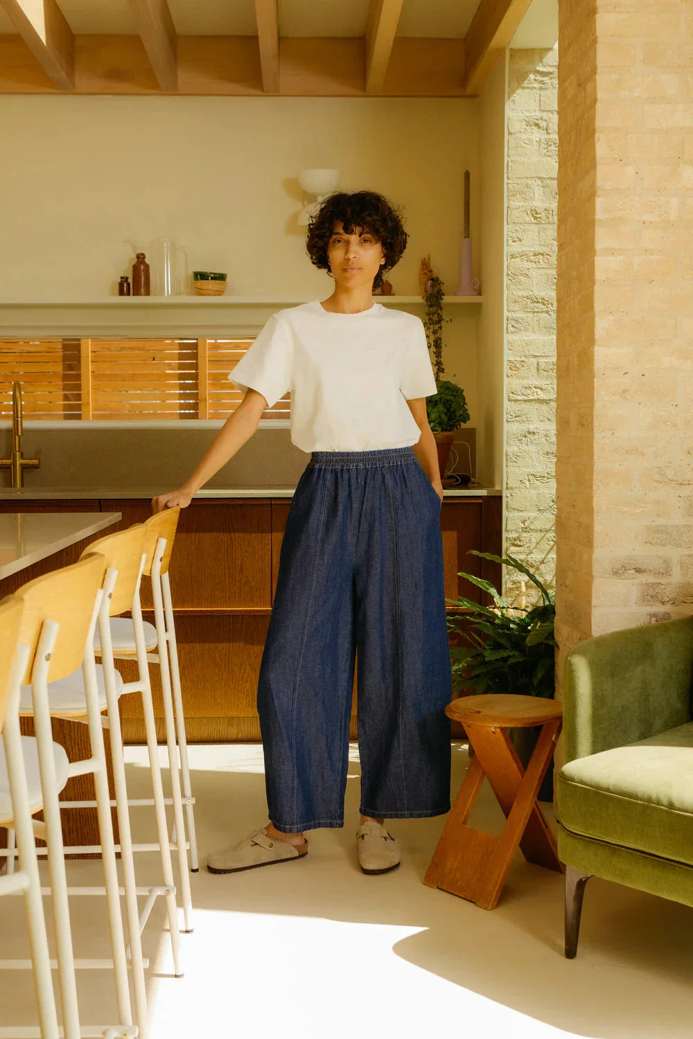 Grant Trouser | Denim Chambray - Image 5