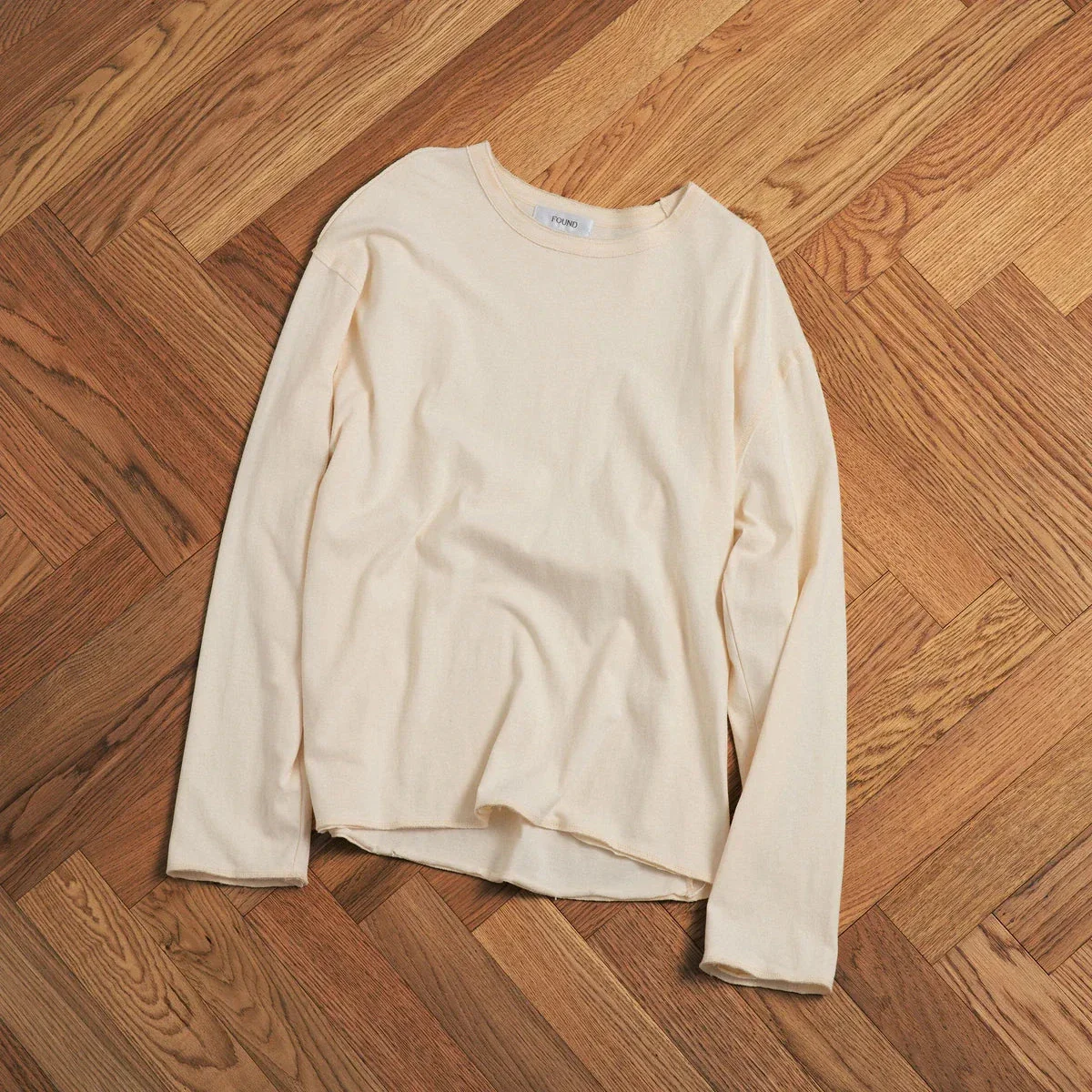 Reversed L/S Tee | Natural - Image 3