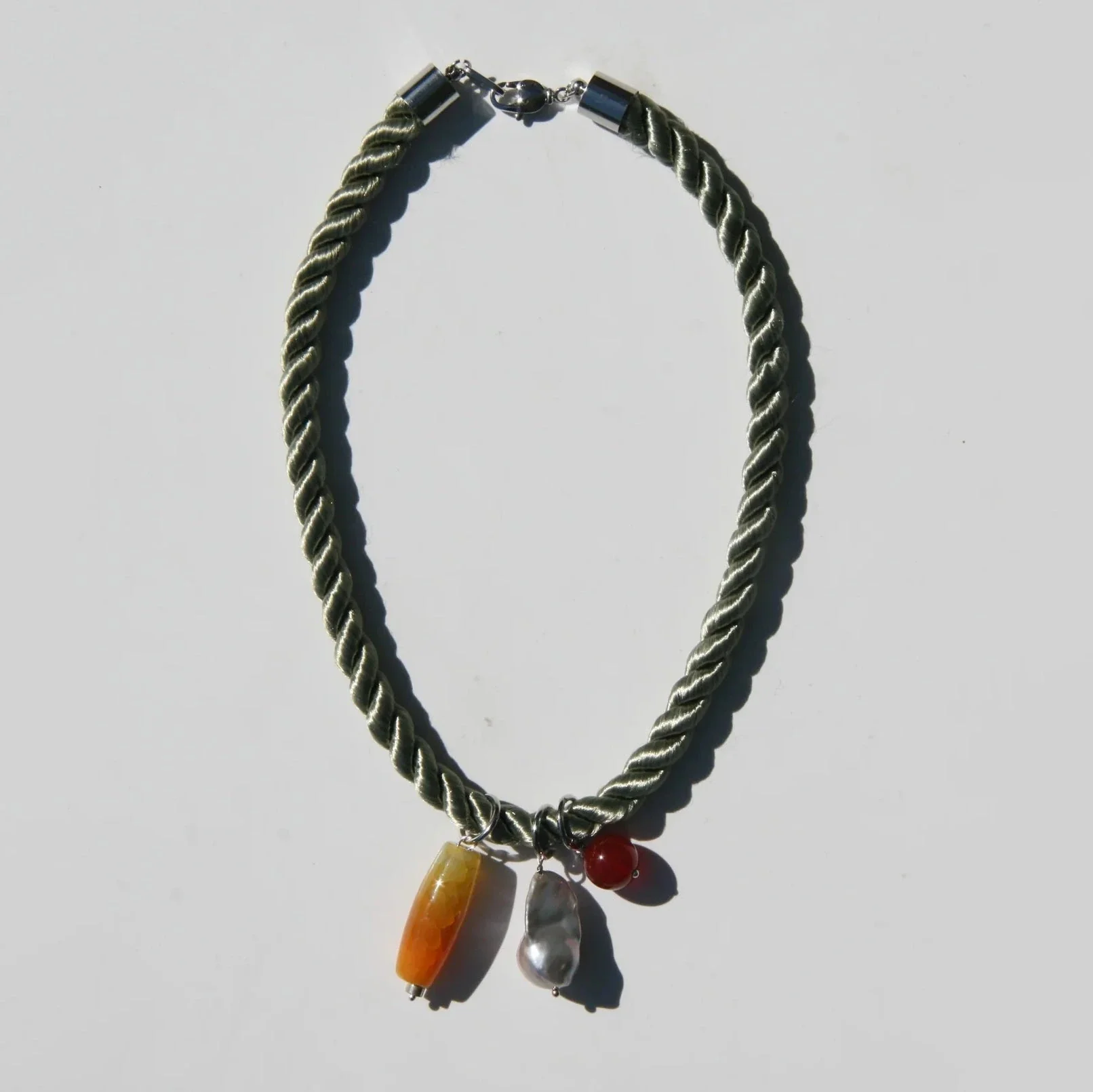Isa Necklace Green