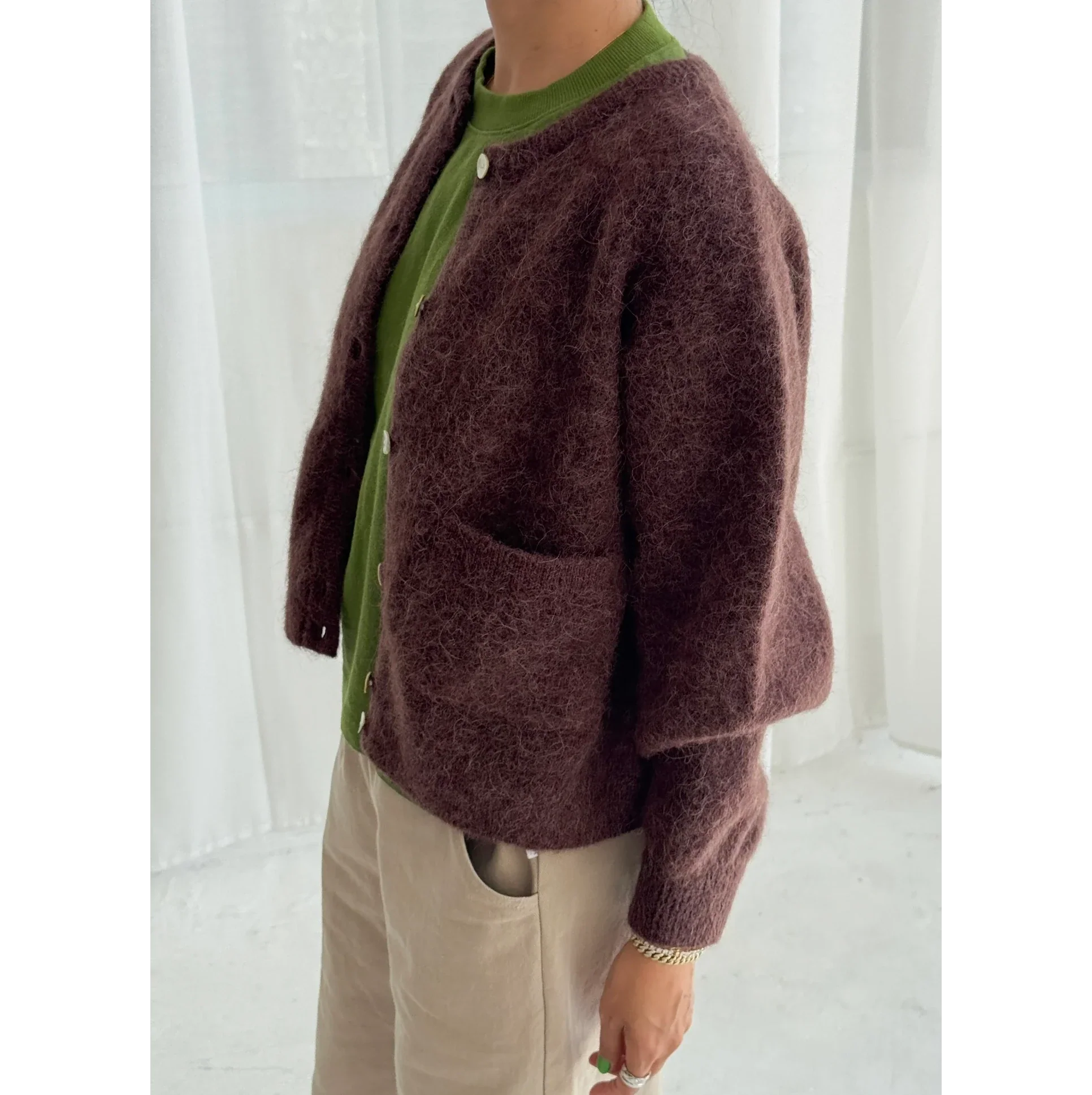 Amélie Alpaca Cardigan - Image 7