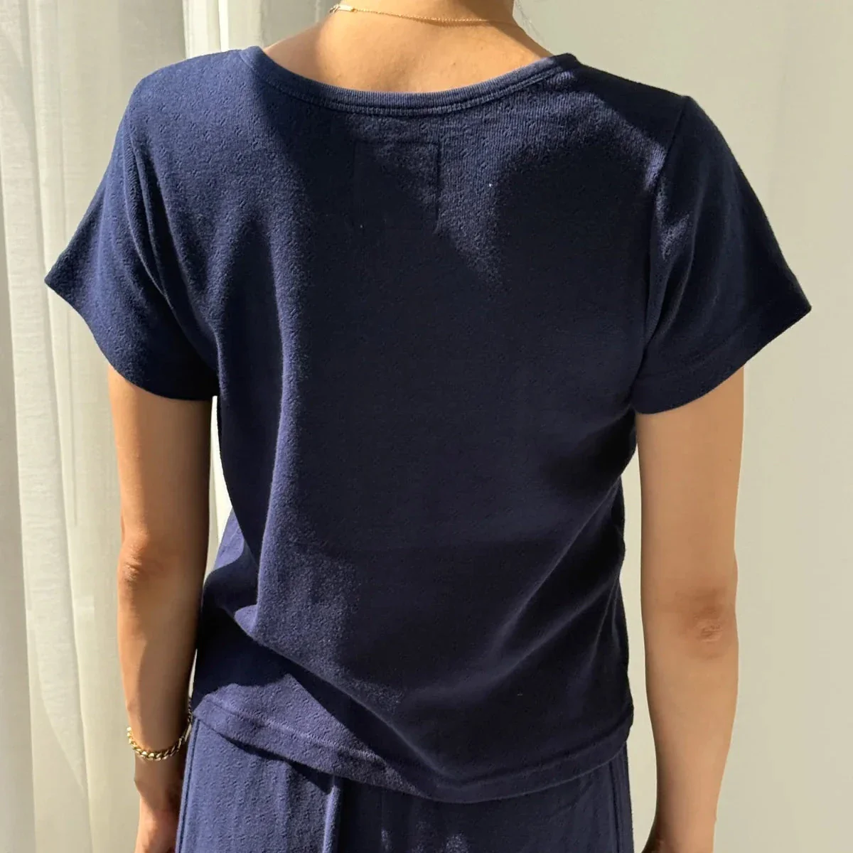 Pointelle Babe Tee - Image 4
