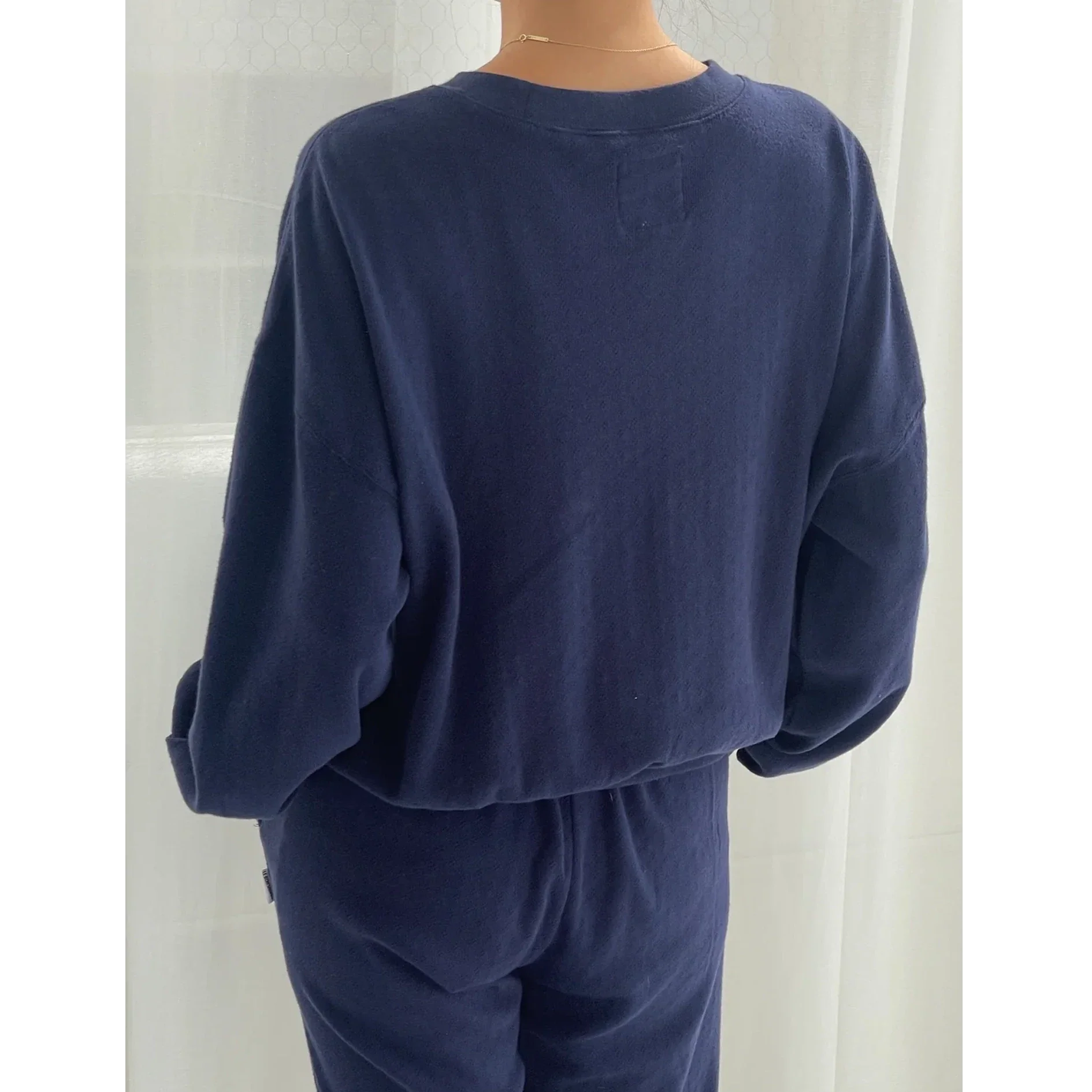 Pointelle Core Sweatshirt - Image 3