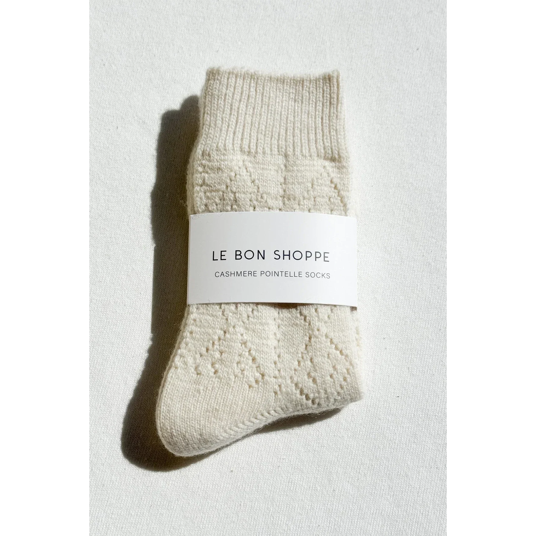 Cashmere Pointelle Socks - Image 5