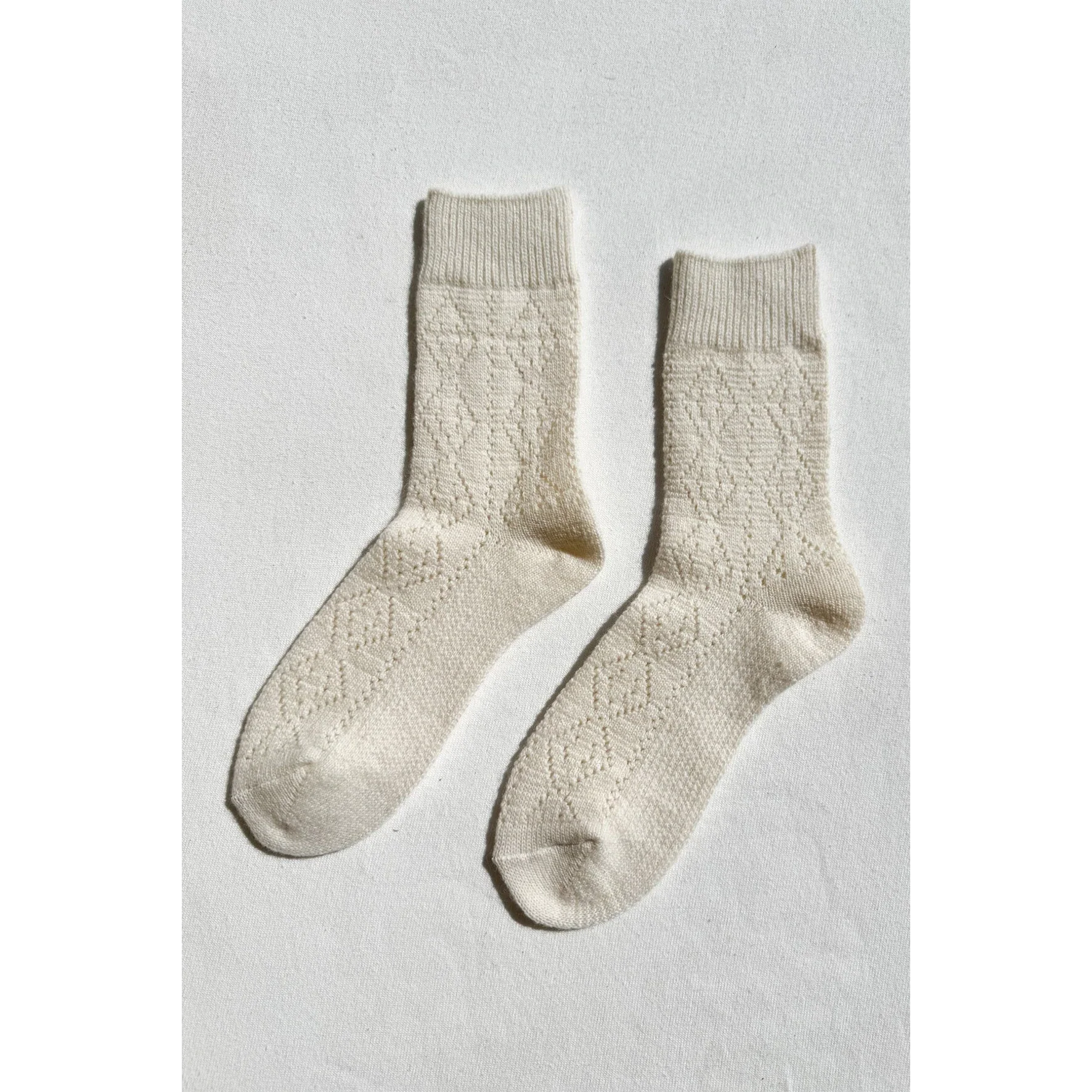 Cashmere Pointelle Socks - Image 6