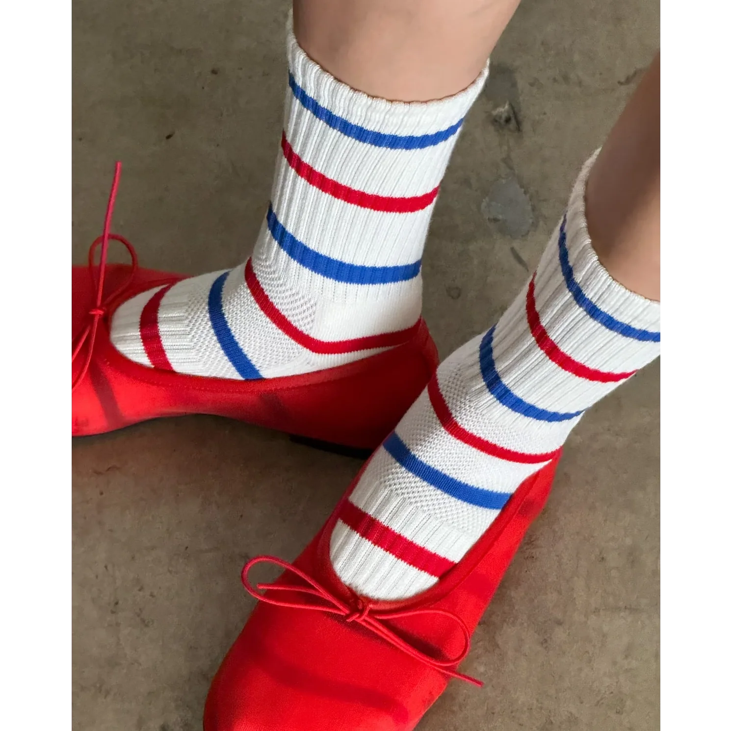 Striped Boyfriend Socks - Image 4