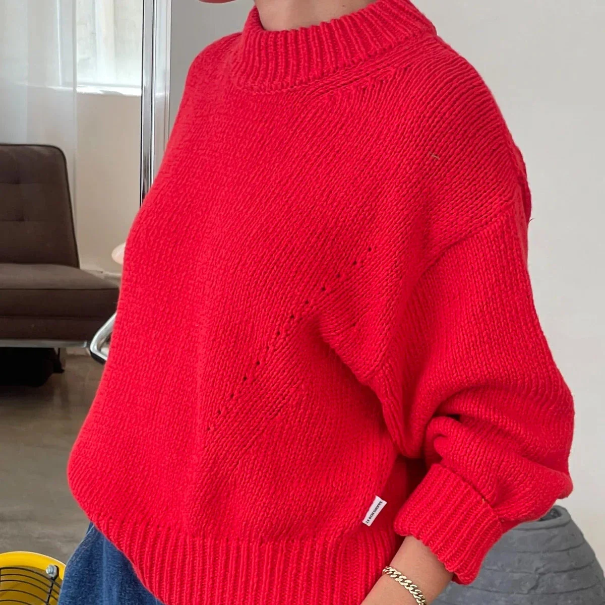 Zoe Cotton Sweater - Image 10