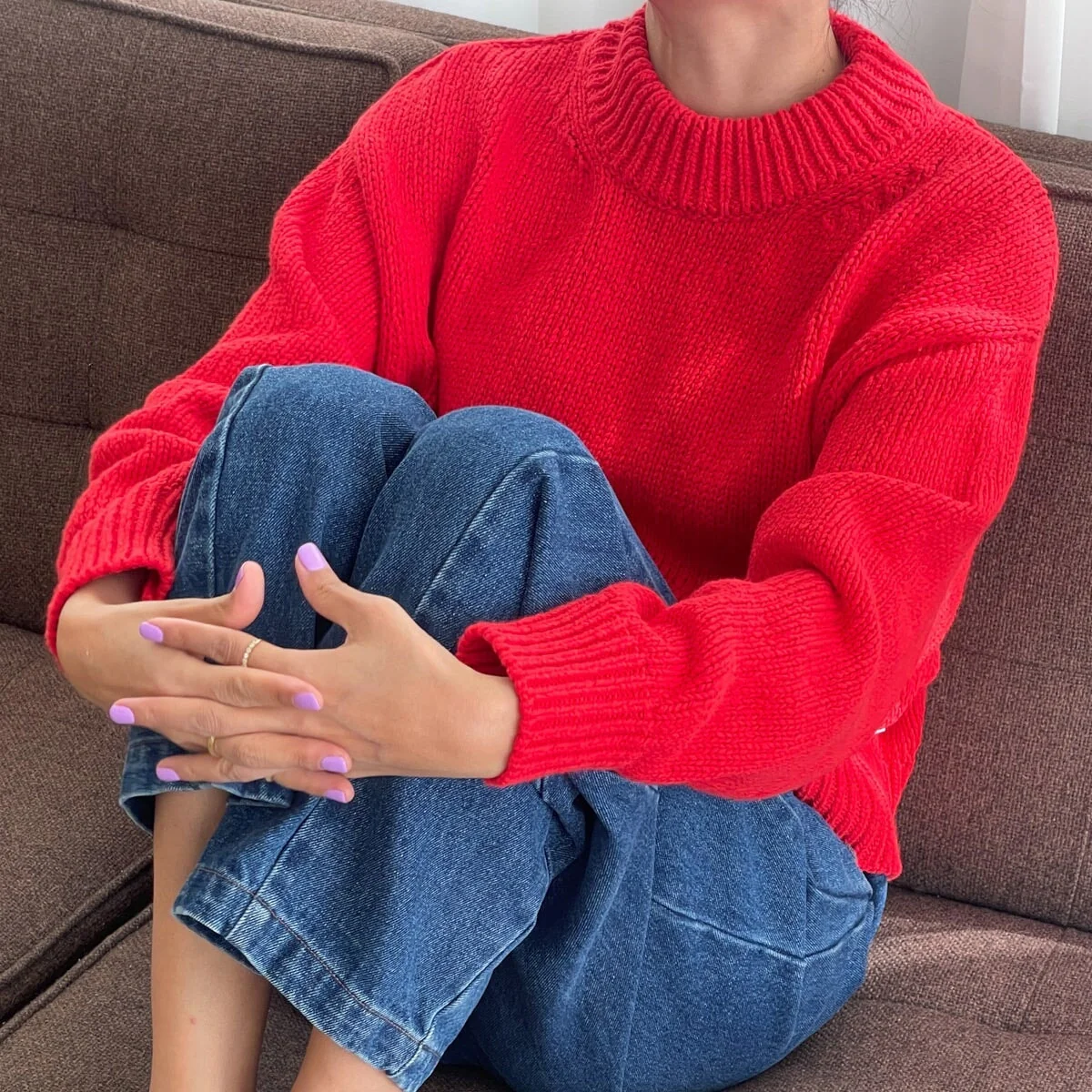 Zoe Cotton Sweater - Image 11