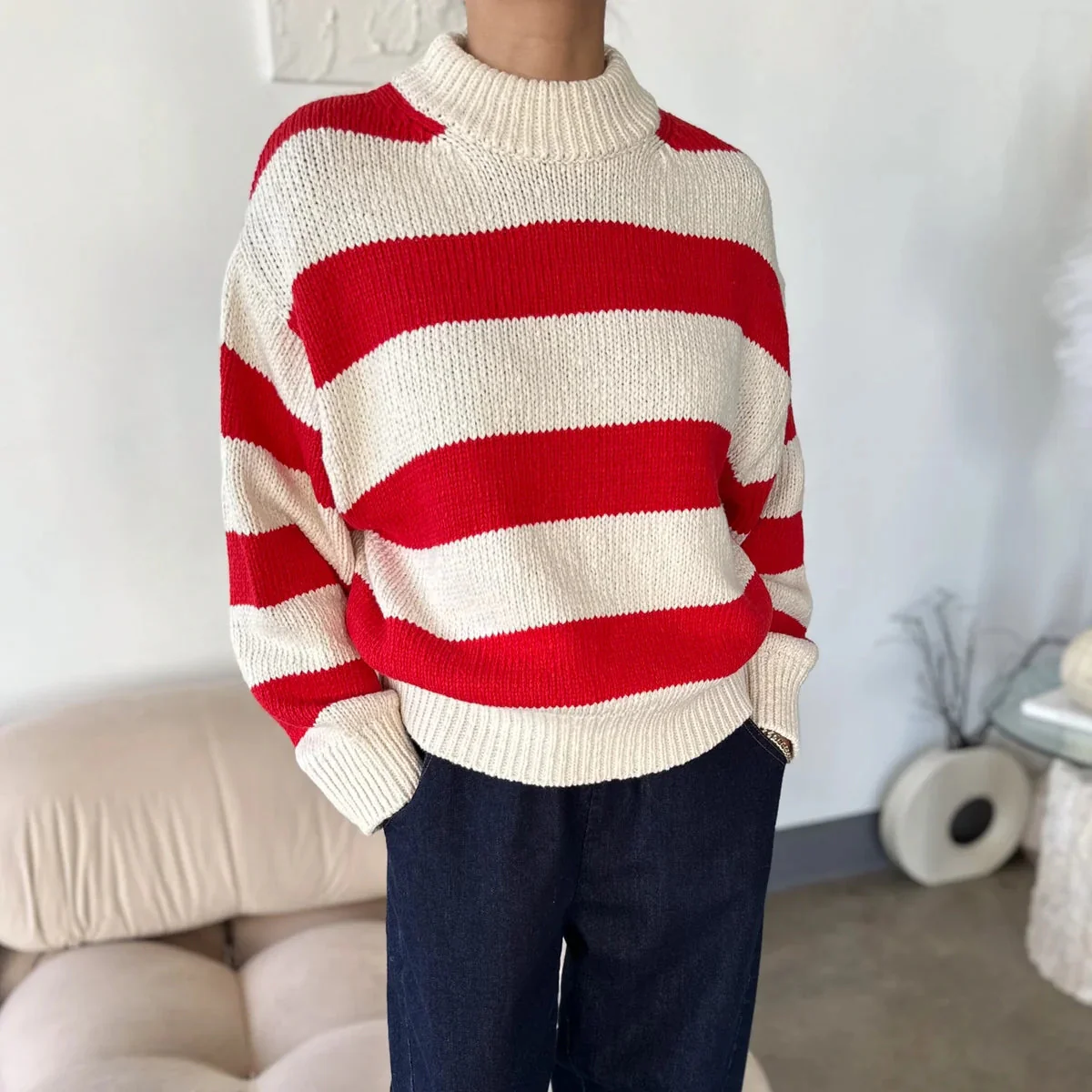 Zoe Cotton Sweater - Image 3