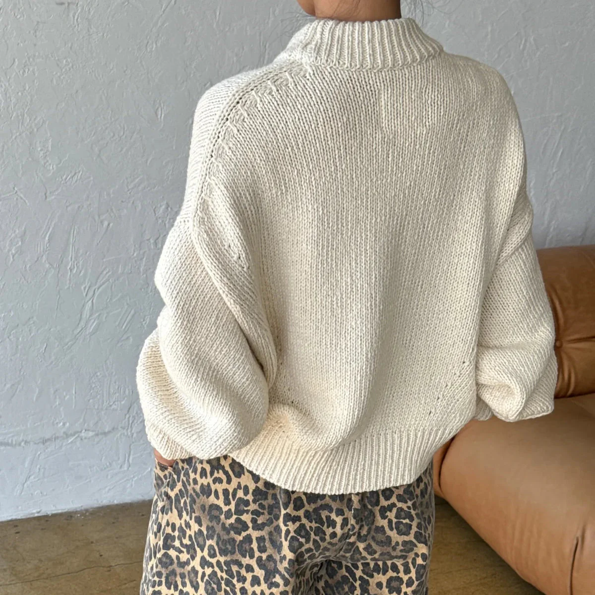 Zoe Cotton Sweater - Image 9