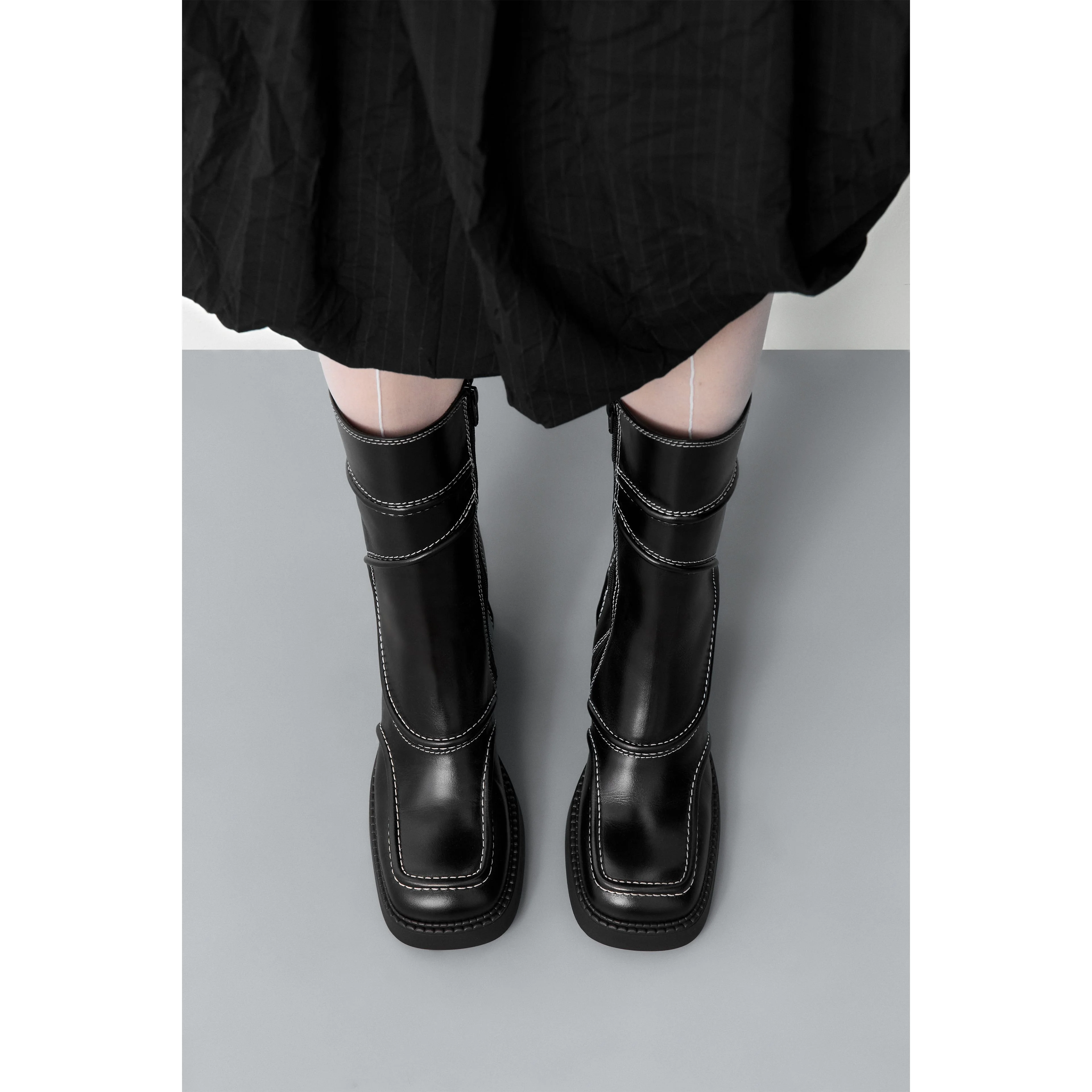 Malene Ankle Boots | Black - Image 3