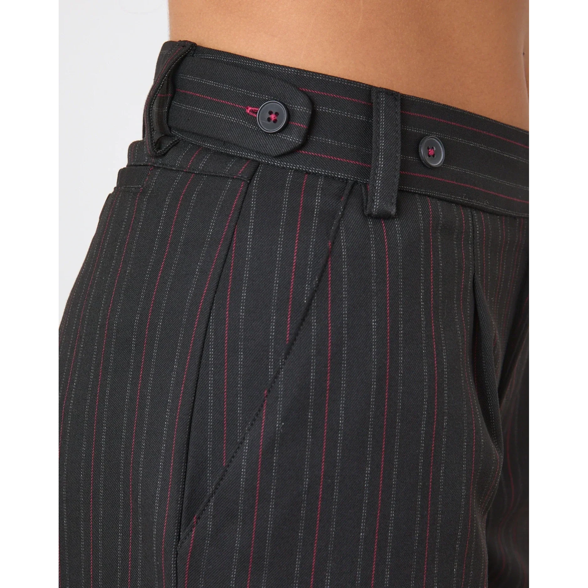 Lennox Trousers | Pinstripe - Image 2