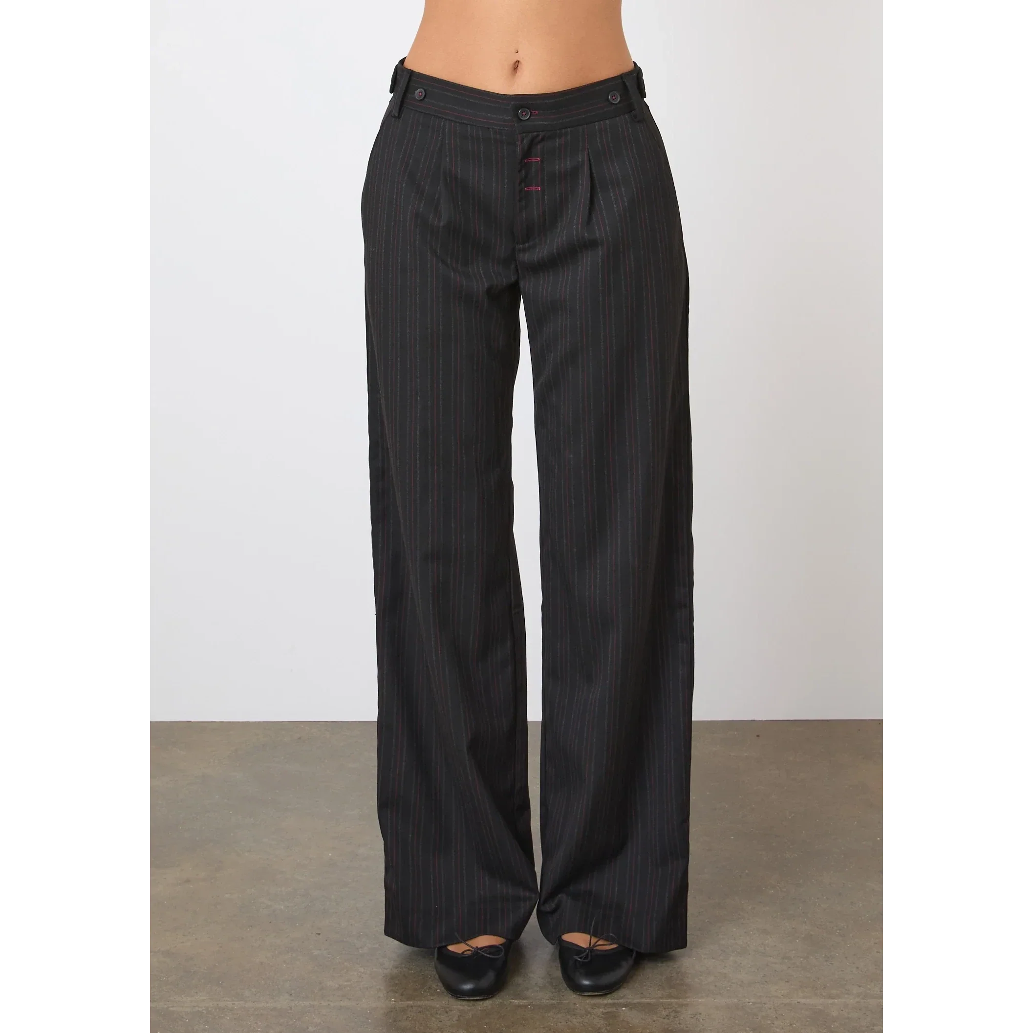 Lennox Trousers | Pinstripe - Image 4