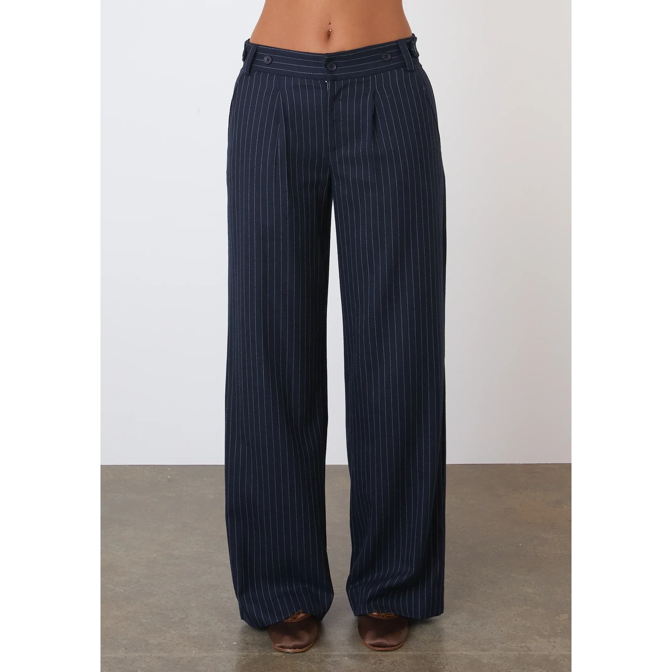 Lennox Trousers | Pinstripe - Image 9