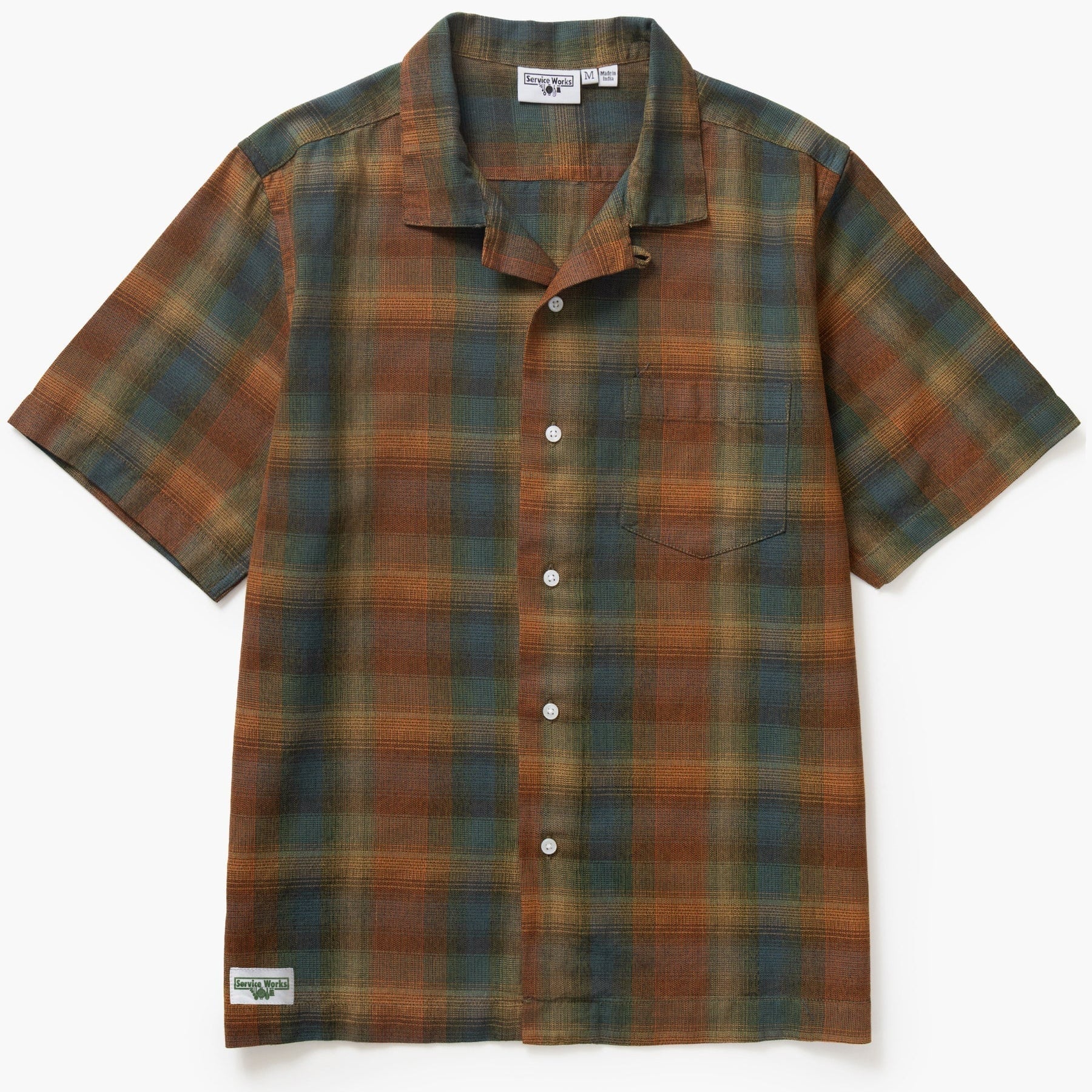 Plaid Resort Shirt