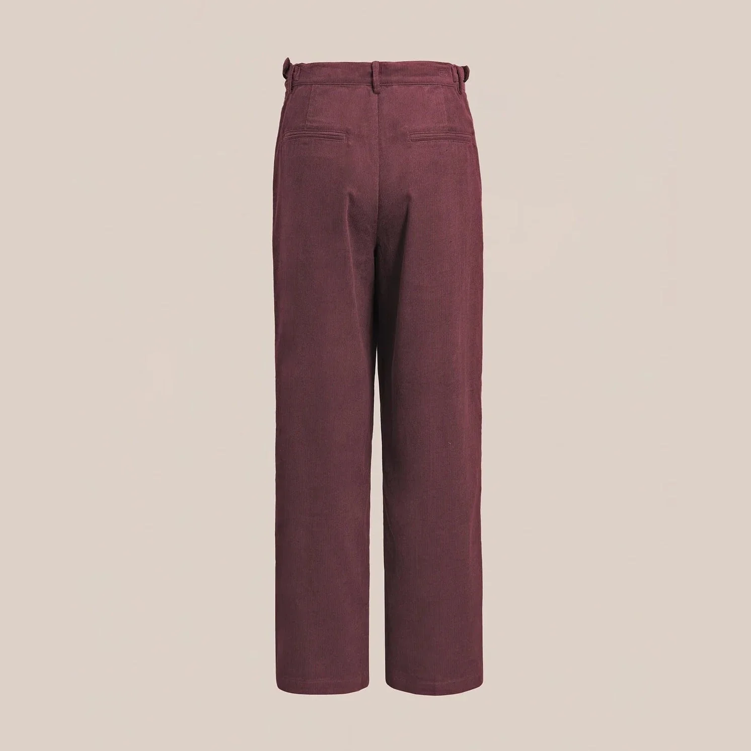 Pleated Corduroy Trousers - Image 4
