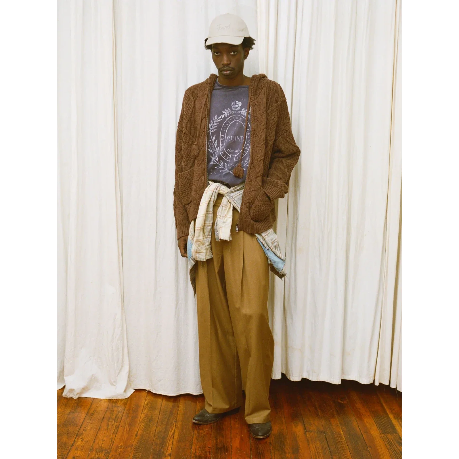 Pleated Trousers | Tan - Image 3