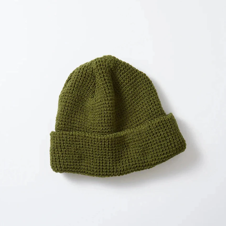 Waffle Watch Cap Beanie - Image 3