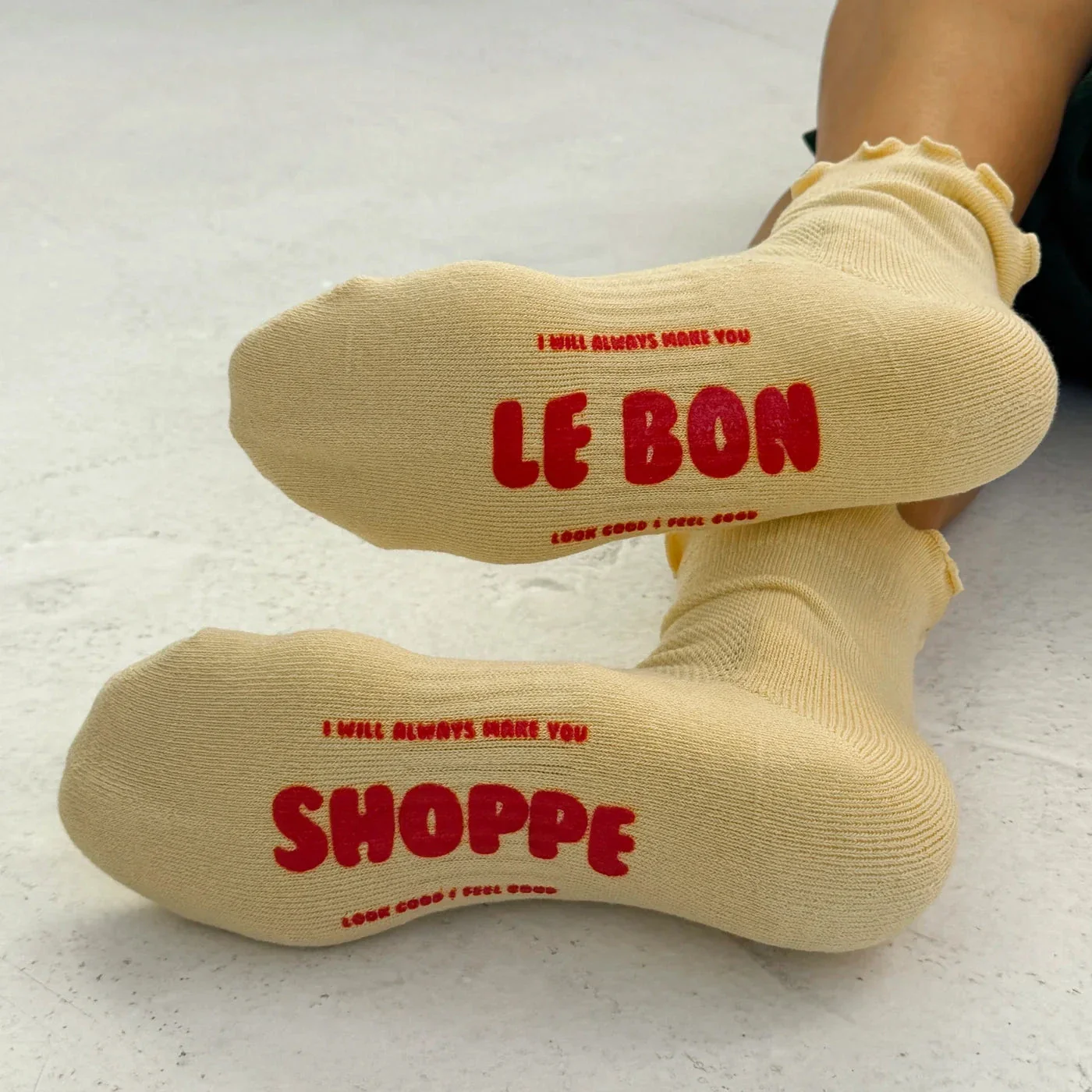 Ruffled Hugger Crew Socks - Image 8