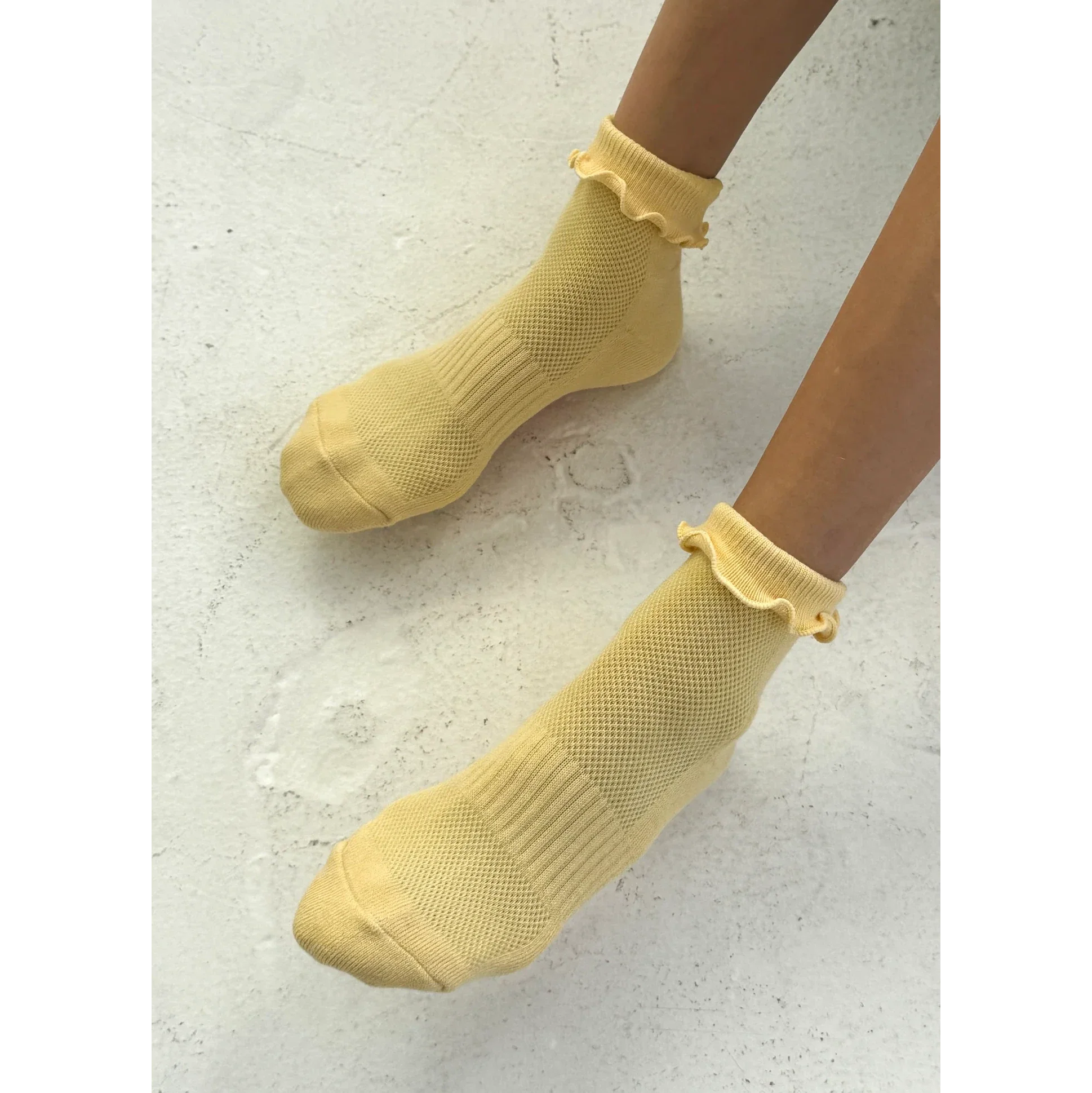 Ruffled Hugger Crew Socks - Image 9