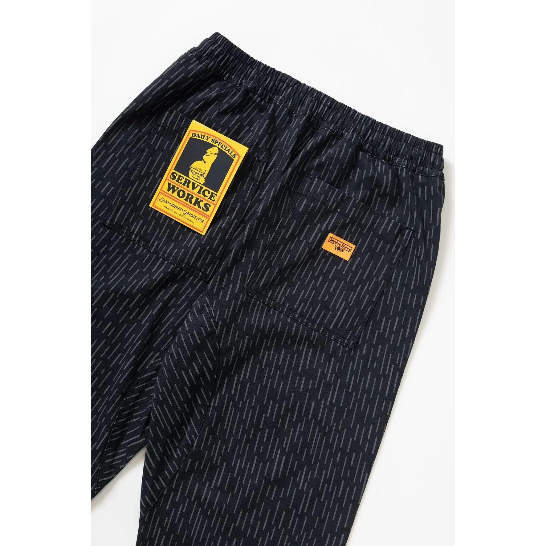 Drill Printed Chef Pants | Raindrop Chef Pants - Image 5