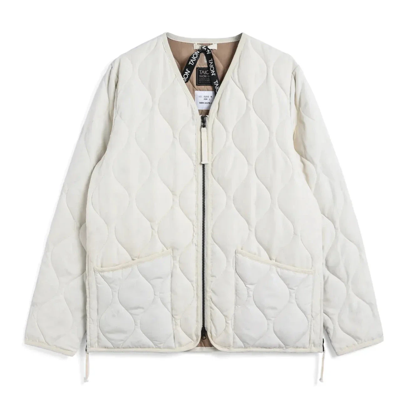 V-Neck Down Jacket - Image 2