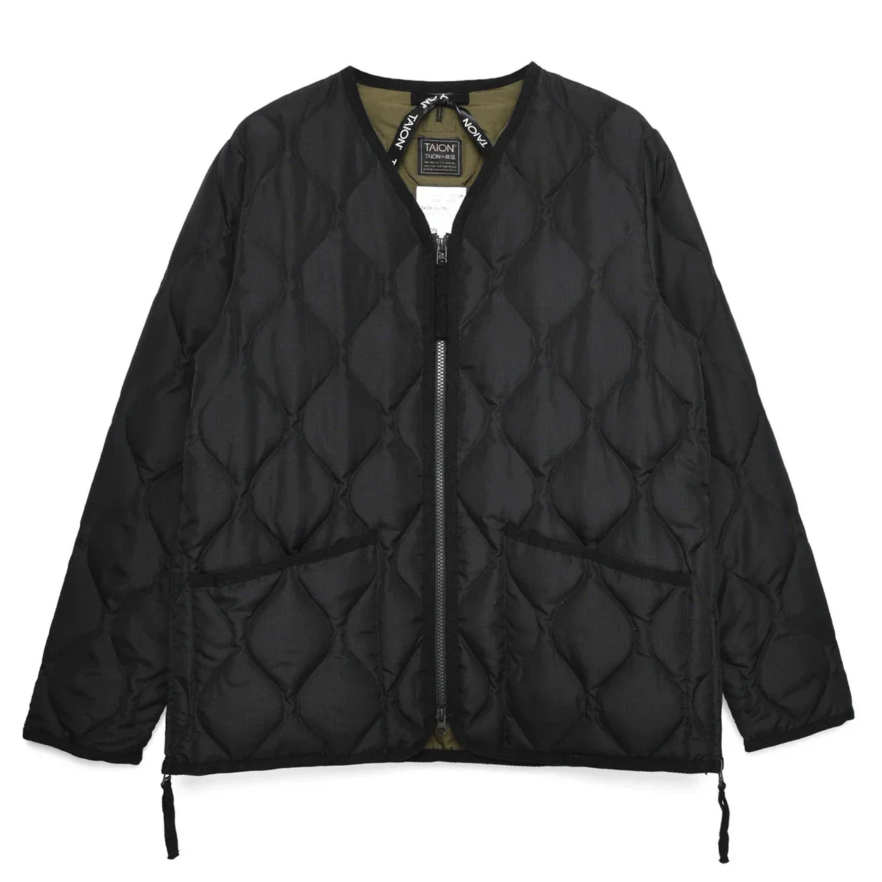V-Neck Down Jacket - Image 3