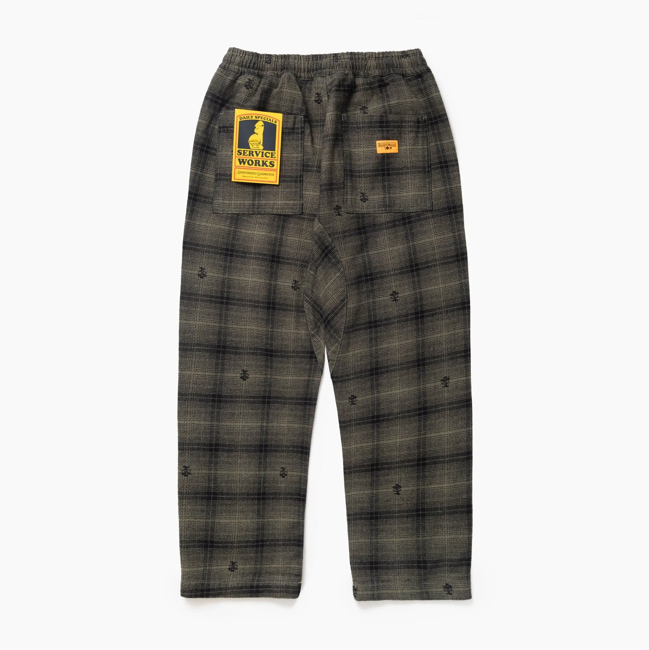 Thistle Plaid Chef Pants - Image 5