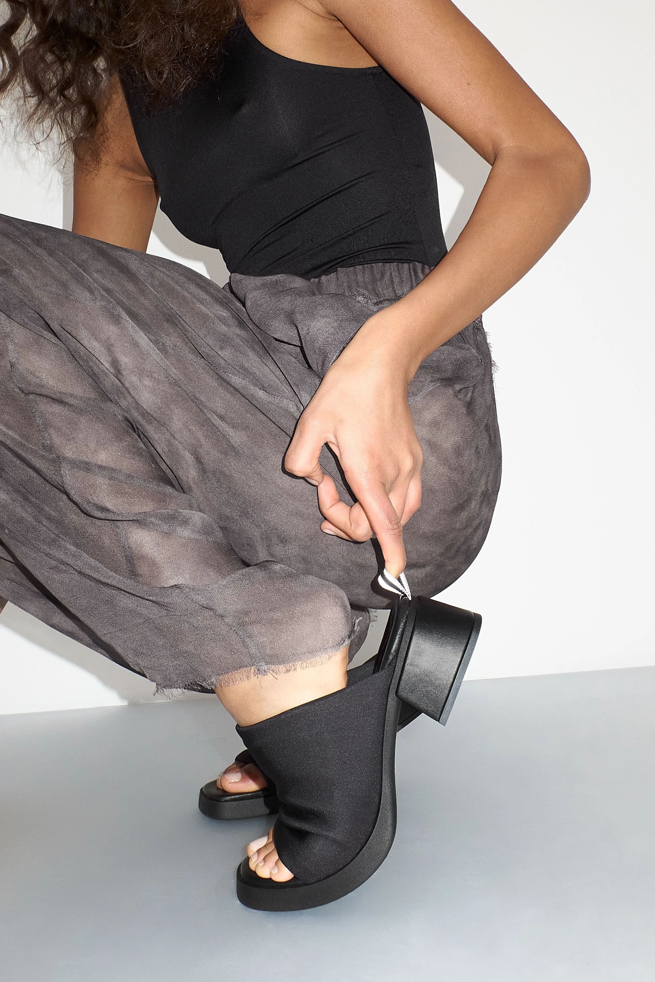 Zooey Sandals | Black - Image 5